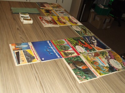 Brooke Bond Tea Picture Card Books x 18 Plus Loose Cards African British Trees