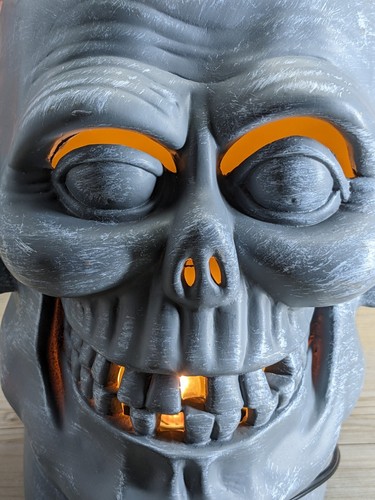 Gemmy Halloween Headlights 10.4 In Monster Head Asst 2335 No 21159 #319787 - Picture 9 of 10
