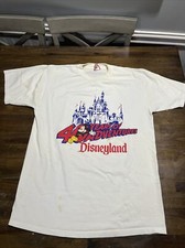 Vintage Disneyland 1995 40 Years Of Adventure Mickey Mouse T Shirt L Read/pics