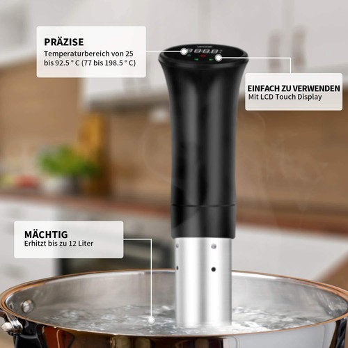 Sous vide Sous-vide Garer Präzisionskochtopf Immersion Zirkulator 3D Leistung... - 第 6/8 張圖片