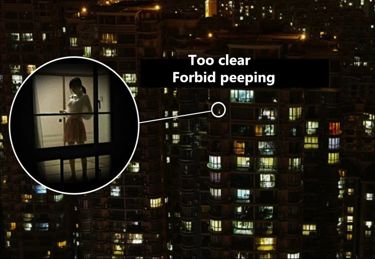 Wide Angle 20-180X100 Zoomable Binoculars Optics HD Light Night Vision Telescope - Image 3 of 4