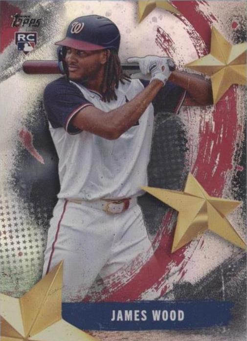 2025 Topps Series 1 - Stars of Mlb James Wood #SMLB-18 (RC) for