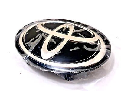 Chrome Black Toyota Badge Front Grille Emblem Logo For Toyota Corolla 17 19 Rav4 Avalon 15 18 C 240674 - Foto 14