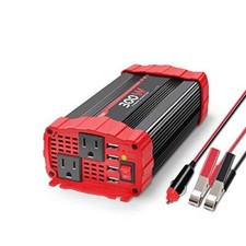 Convertidor De DC 12V A 110V AC Con USB Para Carro Auto Inversor Corriente 4 USB