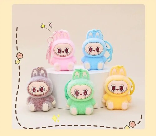Top La Boo Boo Keychain Pooh Doll Toy Popular Decoration Bag Pendant | eBay