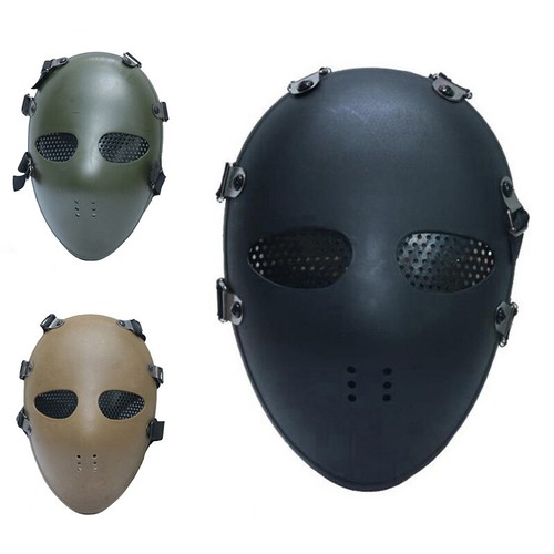 Taktische Vollgesichtsschutzmaske Outdoor Kampf Jagd Zubehör Schießen - Bild 1 von 18