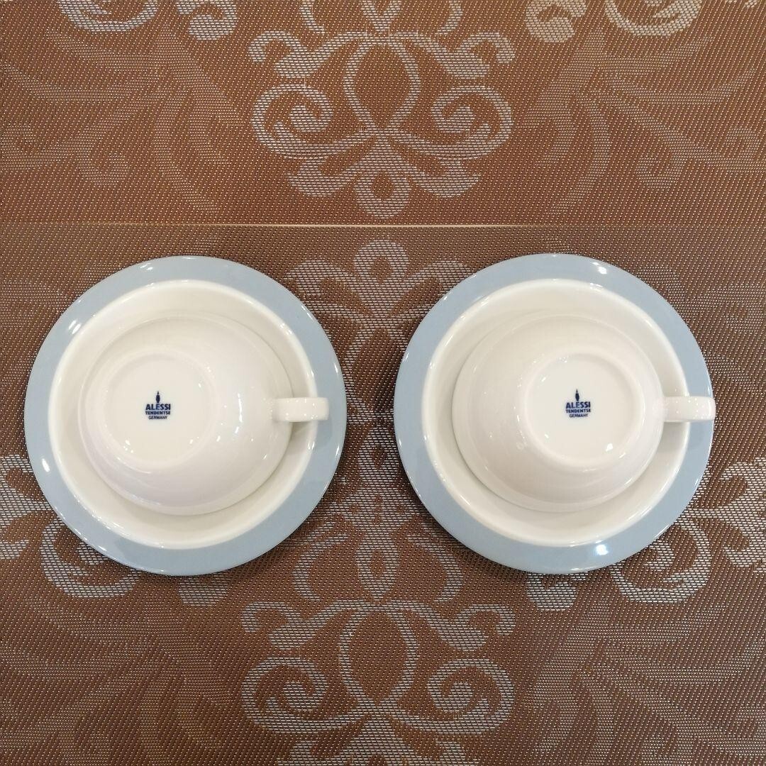 NEW Alessi BAVERO TAC 1/78 teacup and saucer COLORBAVERO TAC 1/79