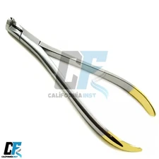 Distal End Cutter Flush Cut Dental Orthodontic Hold Archwire Pliers TC 14cm CE