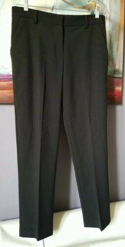 Barney’s New York Black Flat Front Office Buisness Carrier Pants L💖