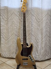 FENDER Jazz Bass Vintera 60s Firemist Gold PF Vintage Lievemente Usato
