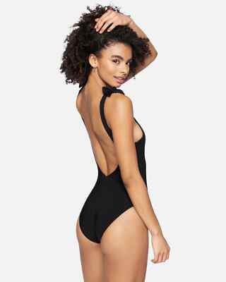 searoomlynn×hurleyワンピース水着ブラック HURLEY × SEA ROOM LYNN