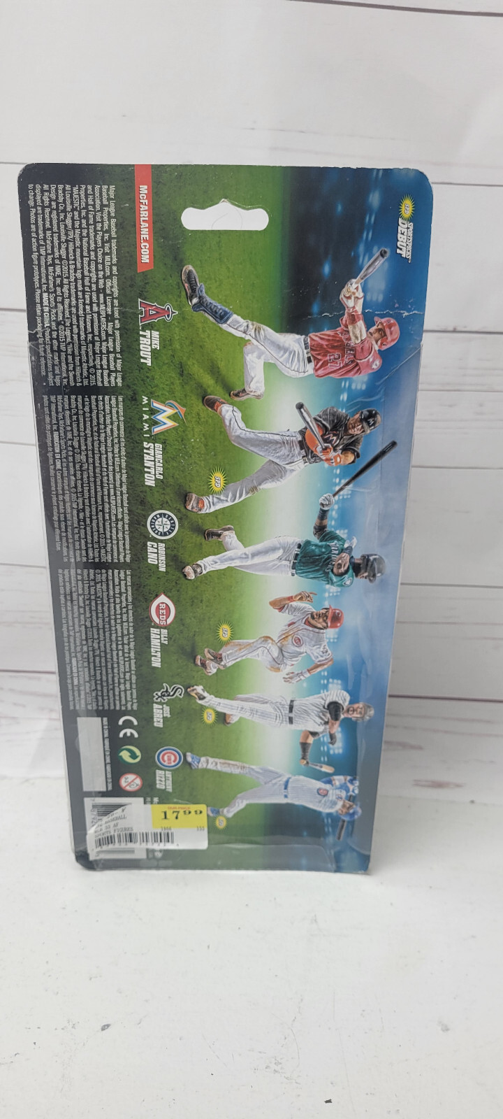 2015 MLB McFarlane Series 33 Anthony Rizzo Chicago Cubs Action Figure