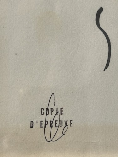 Jean Cocteau Signed Litho - Picture 5 of 7