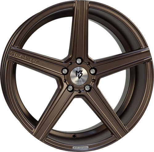mbDESIGN Felge KV1 9,0x20 Zoll LK 5x112 ET42 ML 75.0 Bronze seidenmatt gepulvert - Bild 2 von 4