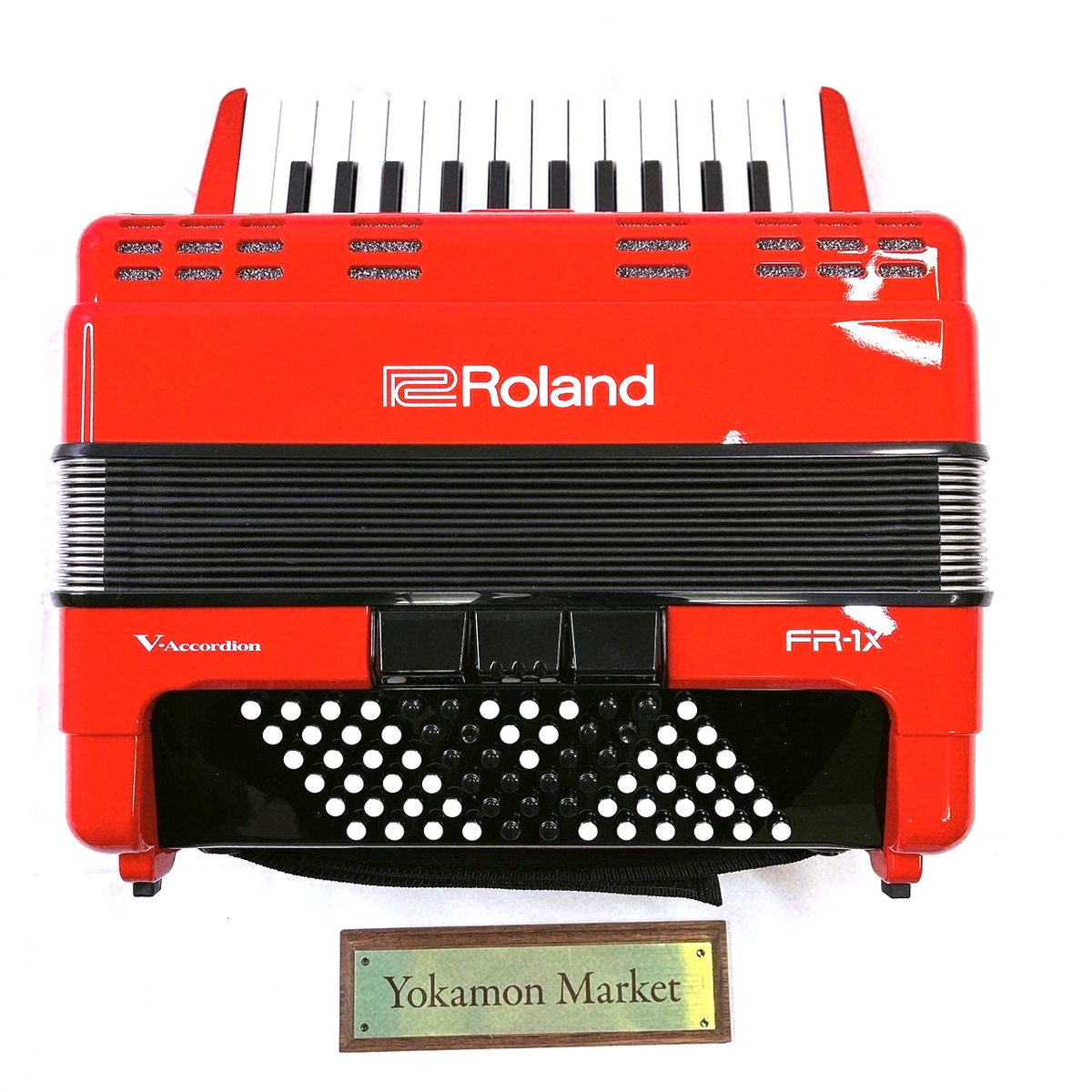 Roland FR-1X RD V-Accordion Button Keyboard Type Red Japan New F/S