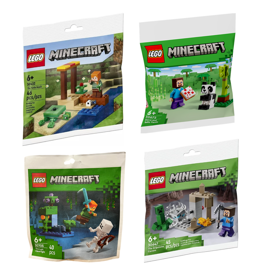 HOT Lego Minecraft Polybag 2021 Lego Minecraft POLYBAG
