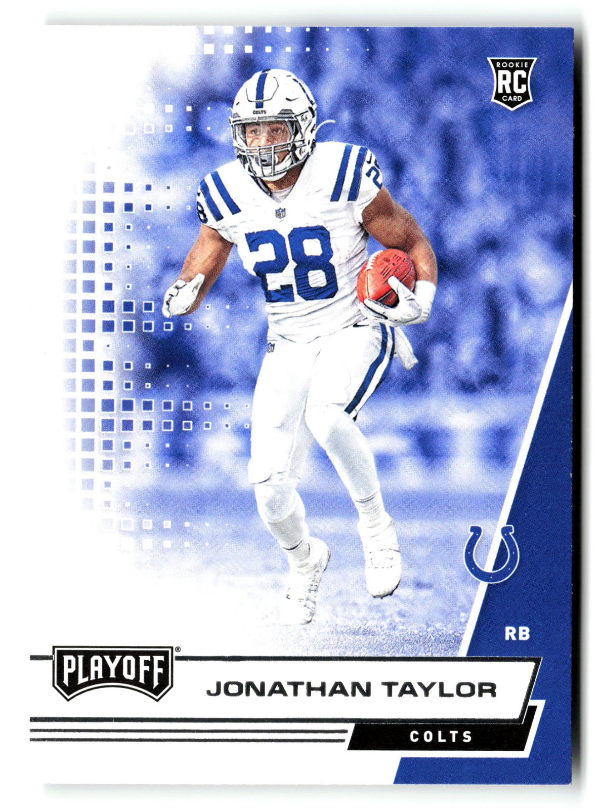2020 Panini Playoff Rookies Jonathan Taylor #218 RC Colts