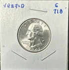 1947-D BU Washington Quarter