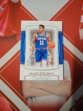 2019-20 Panini National Treasures Base Gold Frank Ntilikina /10