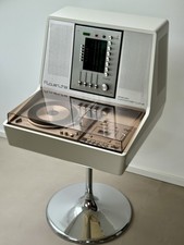 VTG White Rosita Commander Luxus Philips Record Player Radio Hifi System 70s 80s
