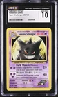 CGC 10 GEM MINT Sabrina’s Gengar 29/132 Gym Challenge Vintage Pokemon Card