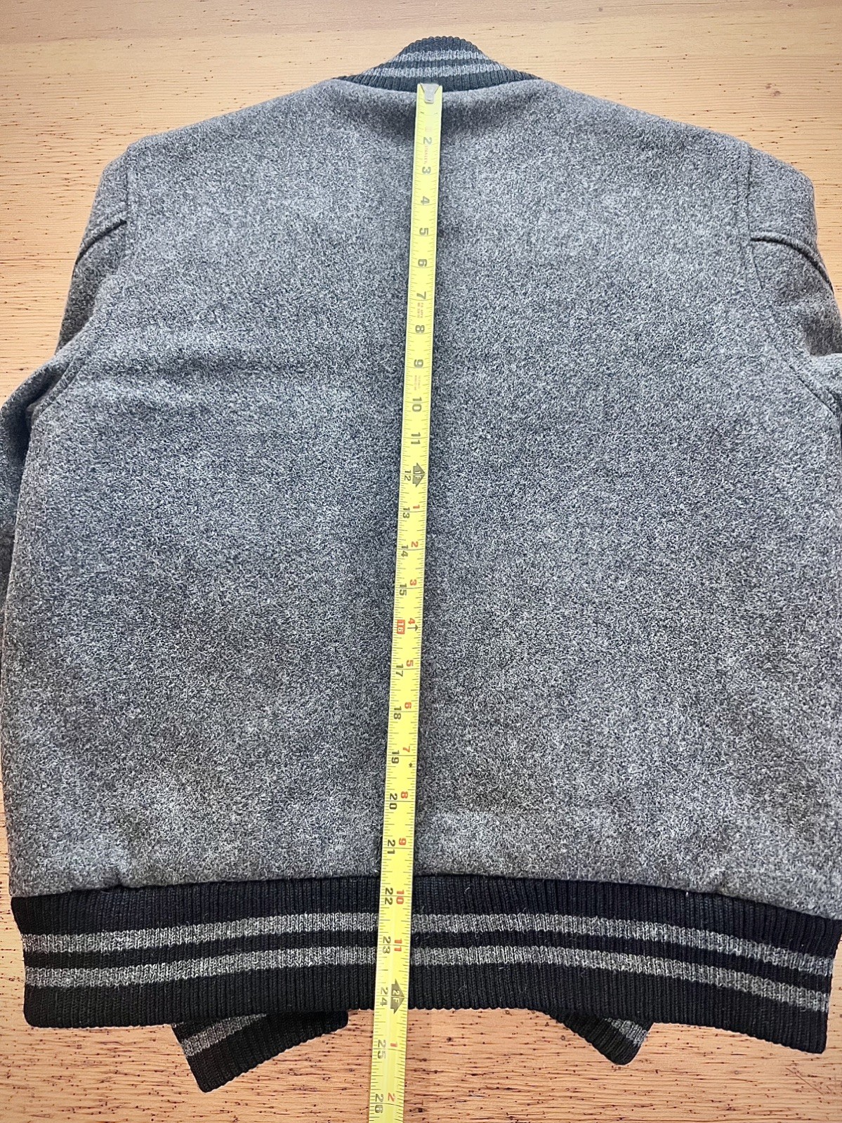 Dehen 1920 Wool Varsity Jacket Medium - image 9