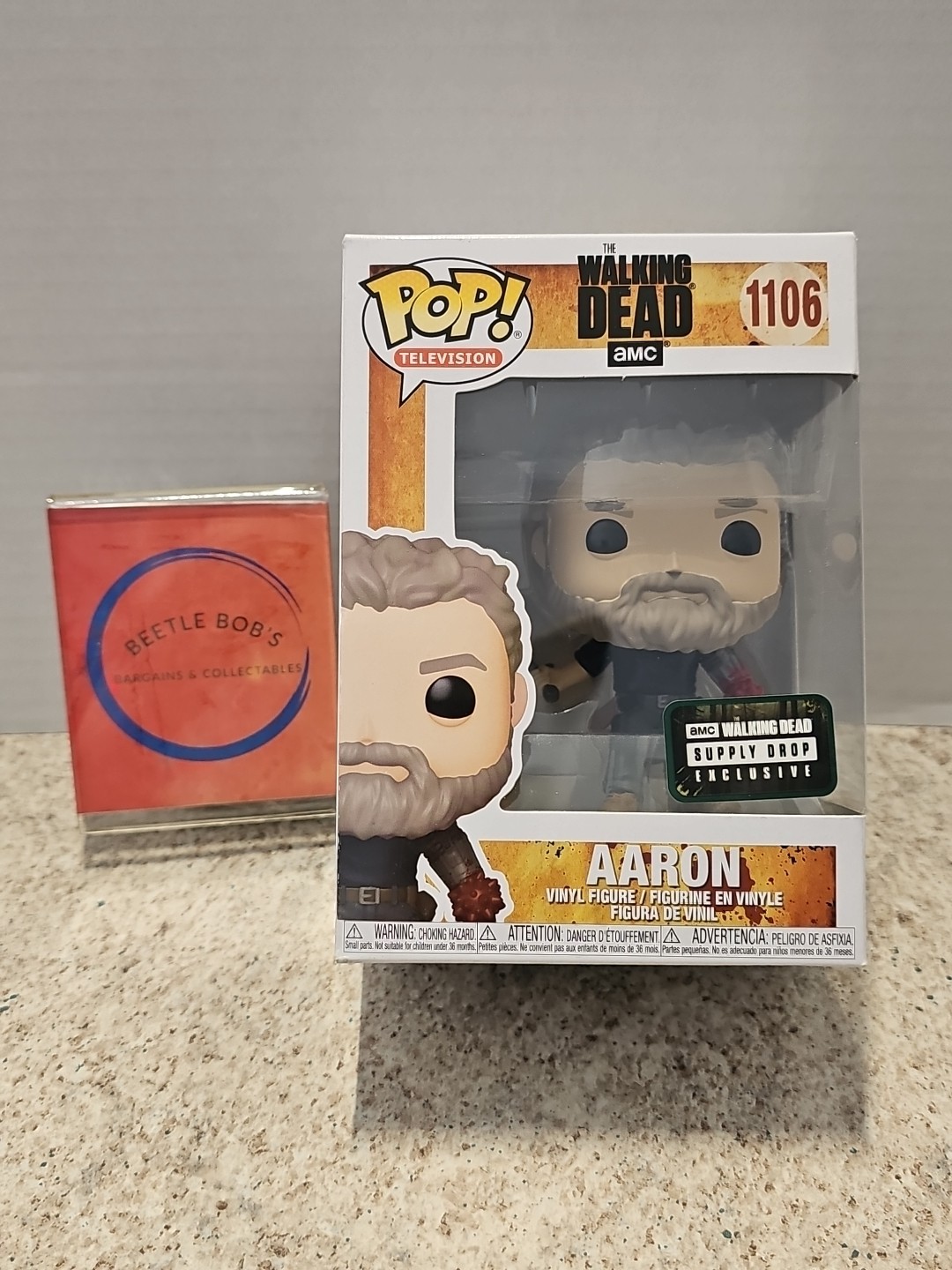 Funko Pop! Television The Walking Dead Aaron #1106 Supply Dr