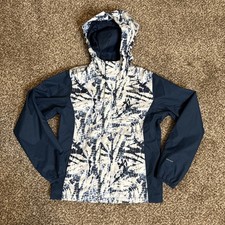 The North Face Dry-vent Girls Medium 10/12 Jacket Blue/White