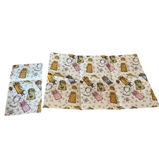 Vtg ‘71 Holly Hobbie Gift Wrap American Greetings Paper Doll Clothes 1.3 Sheets