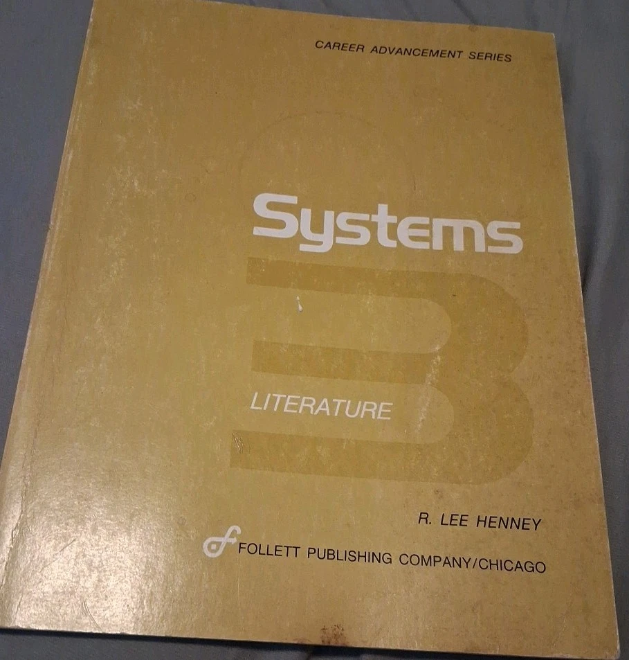 Vintage School Books Learning Material Lot Of 4 Math,Literature,vocab,arithmetic - Image 3 of 4