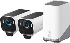 eufy - eufyCam S3 Pro, 2-Outdoor Wireless 4K Solar Powered Security Cameras w...