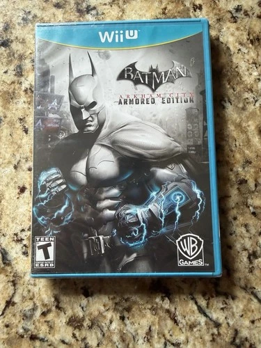 NEW & SEALED! Nintendo Wii U Batman: Arkham City Armored Edition Video Game CIB!