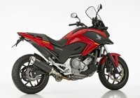 Shark DSX-5 Auspuff Schwarz Passend FüR Honda NC750S 2016-2021