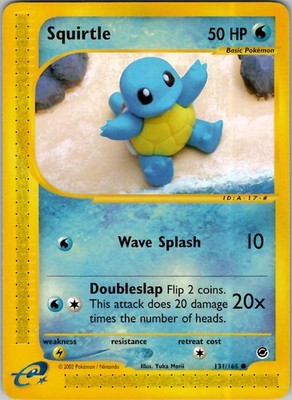Squirtle (131) Expedition 131/165 Normal LP/NM