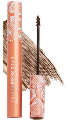 Grande Cosmetics 2 in 1 Brow Gel + Enhancing Serum (Medium) 3.5mL 2 month supply
