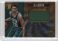 2015-16 Panini Gold Standard Rookie Jersey Jumbo 5/49 RJ Hunter #330 Auto 5h8