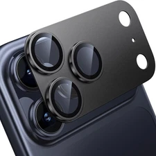 WSKEN for iPhone 17 Pro Max Camera Lens Protector, 17 Max, Black Titanium 