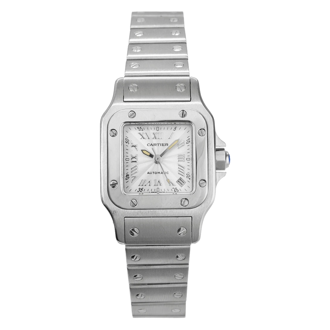 Cartier Santos - 24 mm, Stainless Steel | eBay display picture 3