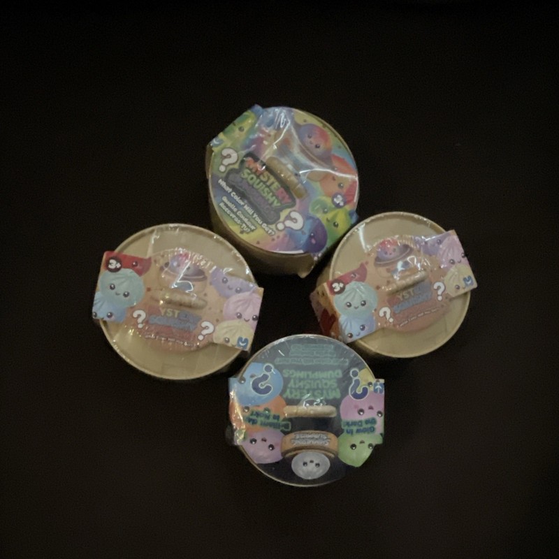 ZURU Mystery Squishy Dumplings Blind Pack Lot of 4 Original Packaging Unopened