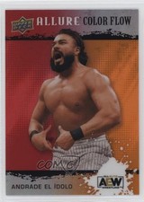 2022 Upper Deck Allure AEW Color Flow Red Orange Andrade El Idolo #R-22 0qr0