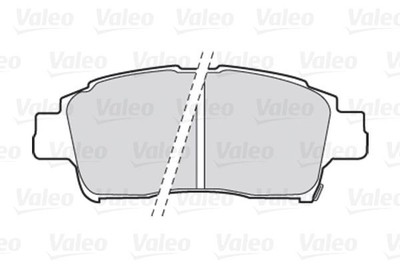 Valeo 301892 Kit Pastiglie Freno A Disco Posteriori - Compatibile BOSCH, Senza Rame, 4 Pezzi