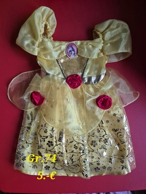 Kleid Kostüm Belle Disney  Gr.74