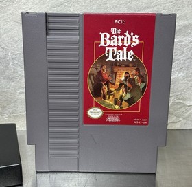 The Bard's Tale NES, 1991 Complete In Box With Foam - Works, Tested