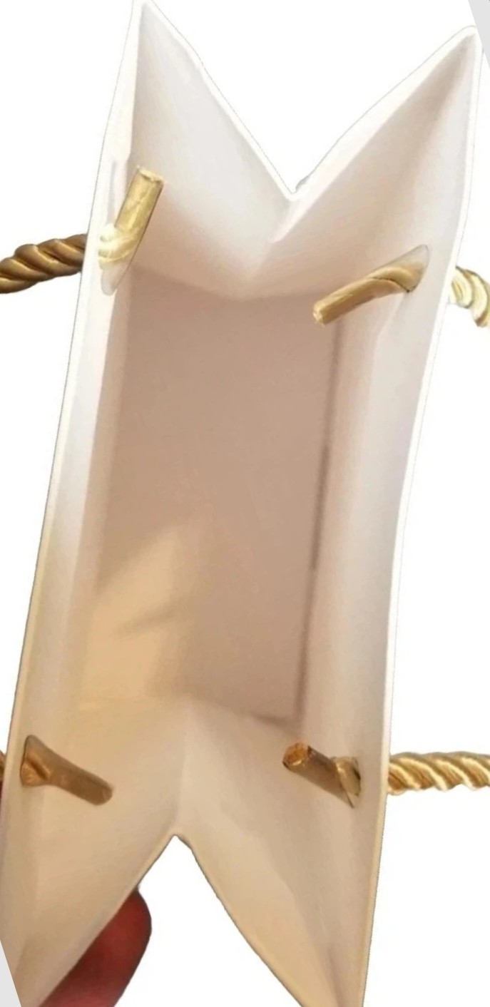 New Creed Paper Gift Bag 9"× 5  5/8"× 3"  NEW