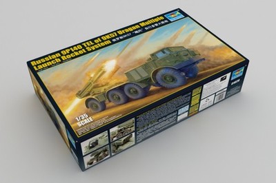 9P140 TEL auf 9K57 Uragan / 1:35 - Trumpeter / 01026