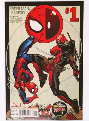 Spider-Man/Deadpool #1 Marvel Comics Cover A 2016