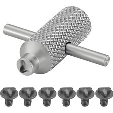 Titanium Triangle Screw & Driver Kit Compatible with Microtech Ultratech, UTX-85