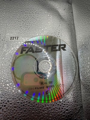 Faster DVD (2011) Dwayne ''The Rock'' Johnson Action Thriller R-Rated