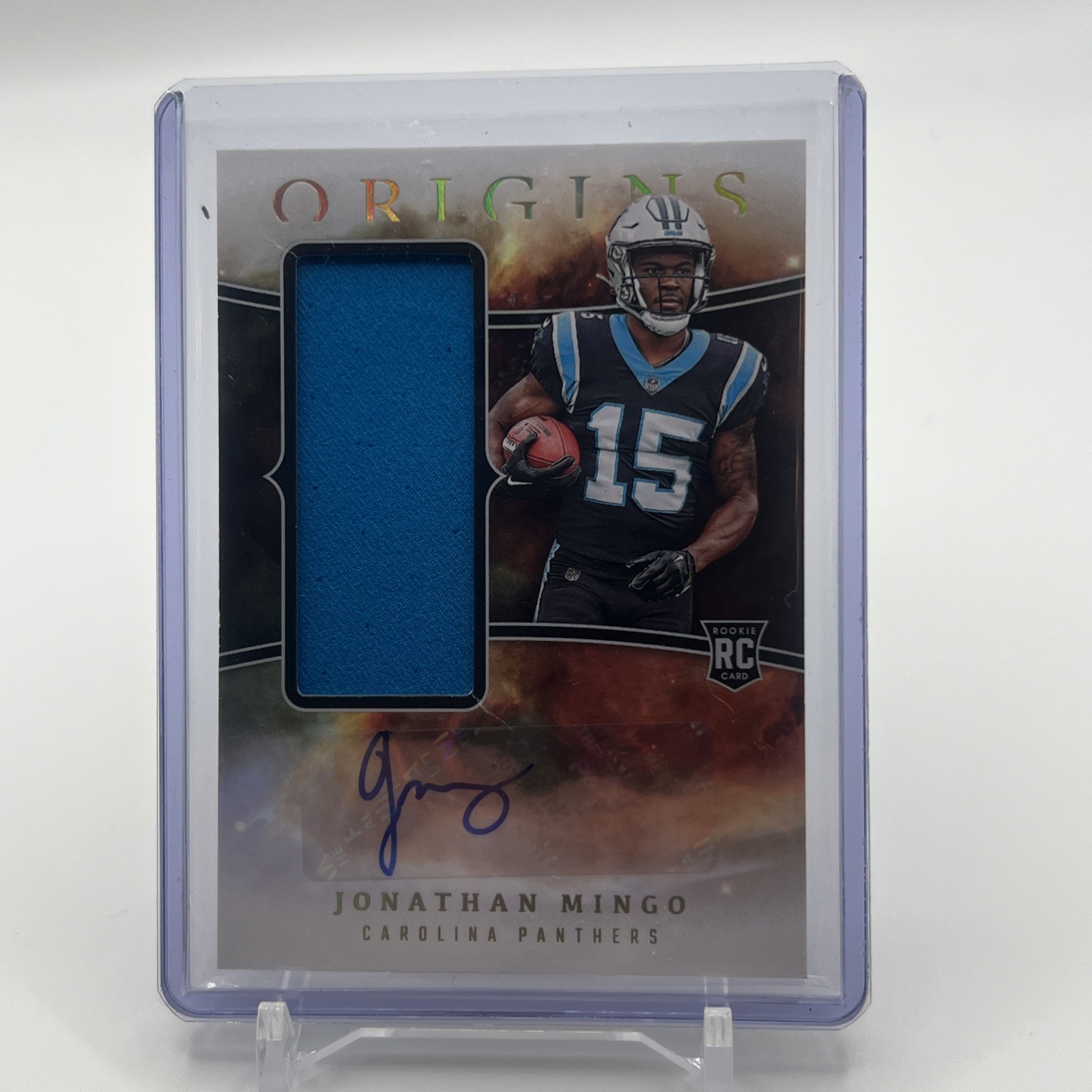 2023 Panini Origins - Rookie Jumbo Jersey Autographs Jonathan Mingo #RJJA-JM