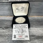 1998 Mark McGwire Homerun Record MLB Coin 1 Troy Oz .999 Fine Silver Round Medal